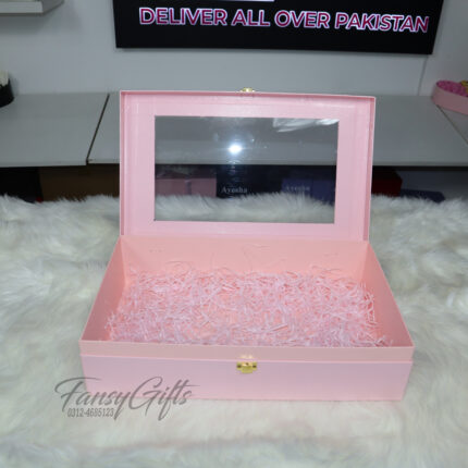 Empty Transparent Luxury Box , Birthday Anniversary Gift