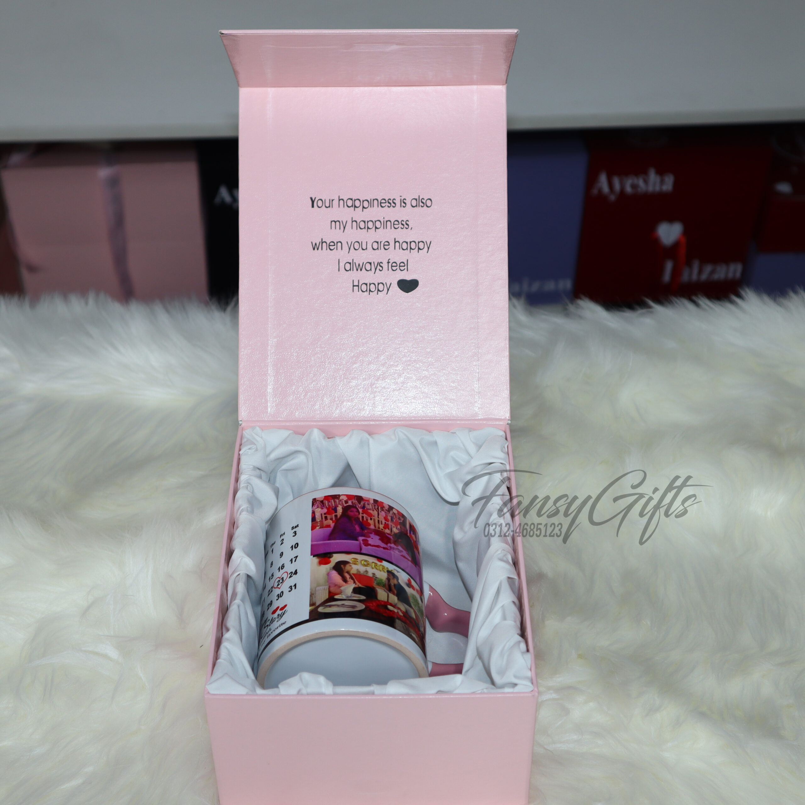 Customize High Quality Picture Mug With Luxury Box