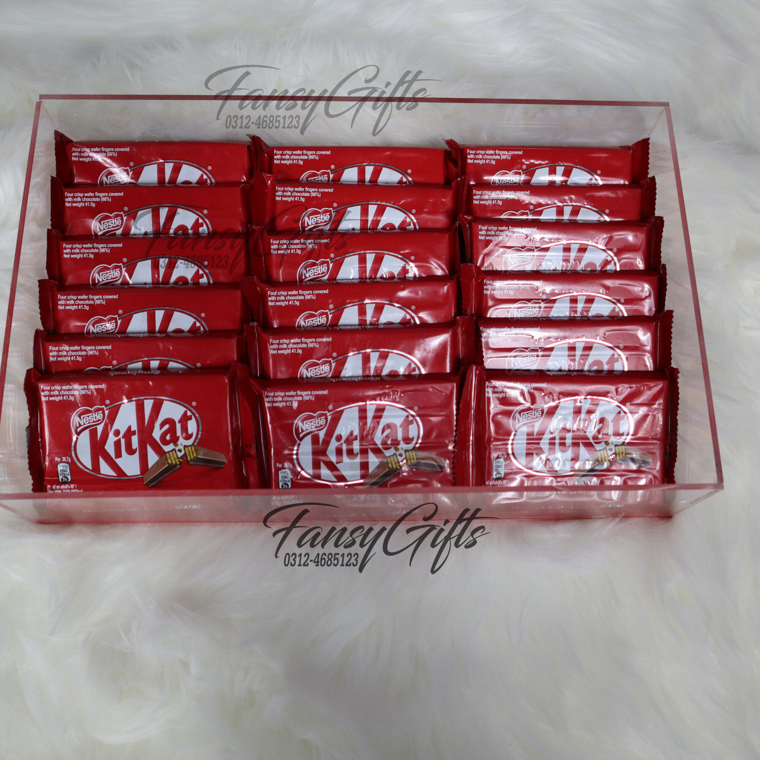 Buy & Send 3 Layer Kitkat Tower Chocolate Online – Happyribbon