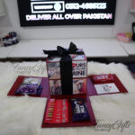 Magic Pictures Cube Box with Chocolates / Surprise Gift