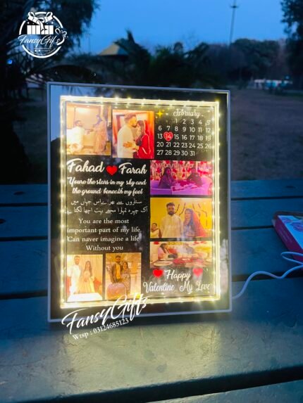 Valentine's Day Led Magic Mirror Frame